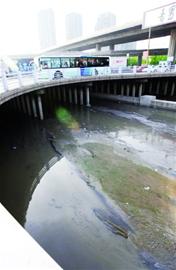 海泊河水变“空调”联城 居民“尝鲜”