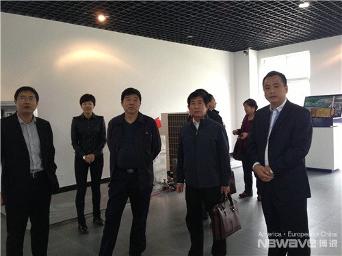 马鞍山市政协领导莅临博浪生产基地调研工作