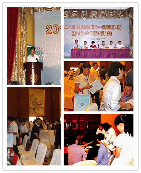 生能2013湘鄂高校浙江乐清校企合作洽谈会