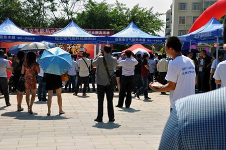 2013年空气能热水器行业的市场格局