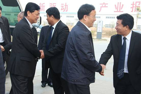 荣事达空气能厂家会见兰州市委书记虞海燕