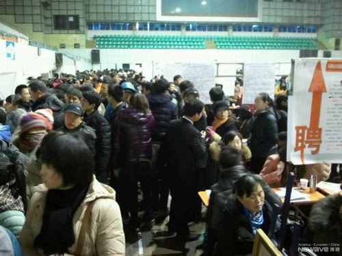 博浪空气能英才招聘会人气旺盛广纳贤才