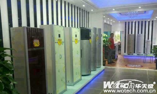 华天成空气能广东惠东店开业首日业绩喜人