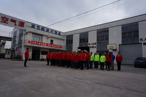 “扬子空气能热水器终端狙击团”开班啦