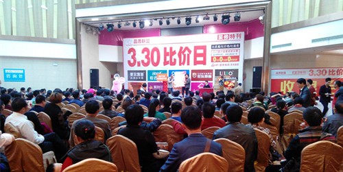 三门市欧特斯空气能热水器现场144台创造新纪录