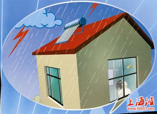 雷雨季慎用太阳能 安全首选空气能热水器