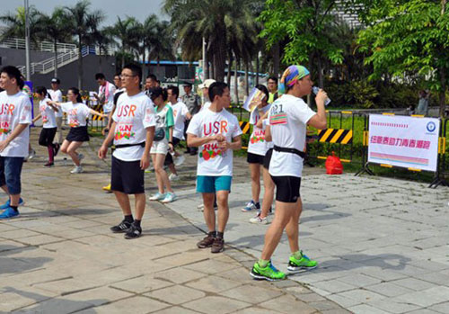 空气能名企公益:青春潮跑马拉松传递正能量