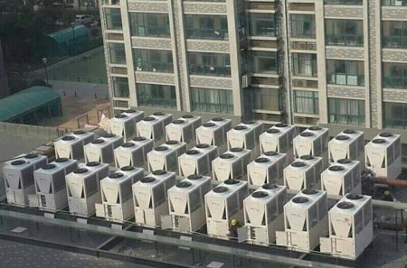 华天成空气能济南超低温采暖项目成功验收
