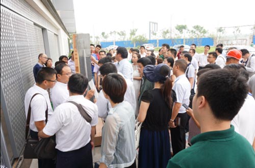 迈能走进朗诗共探“绿建”之路