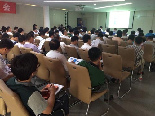 易脉科赴皇明太阳能总部的产品推介与交流会