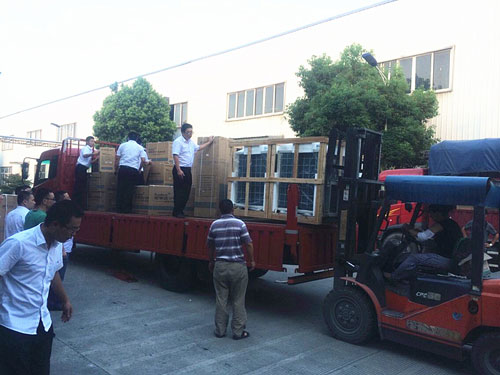 荣事达空气能:淡季销量旺 厂家发货忙