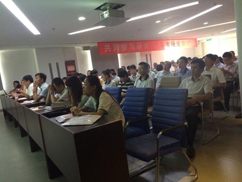 易脉科赴皇明太阳能总部的产品推介与交流会