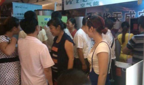 金九银十 华天成空气能热水器产品热销