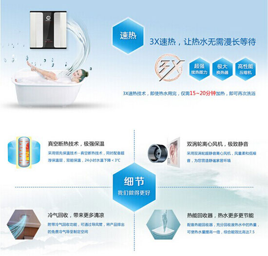 涨姿势:热水器当空调能省电75% 你造吗