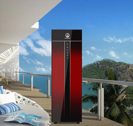量子双能空气能热水器全新升级 技术创造典范
