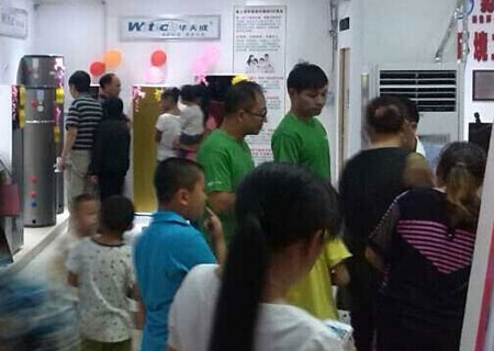 华天成空气能各地订单踊跃 国庆销量全线飘红