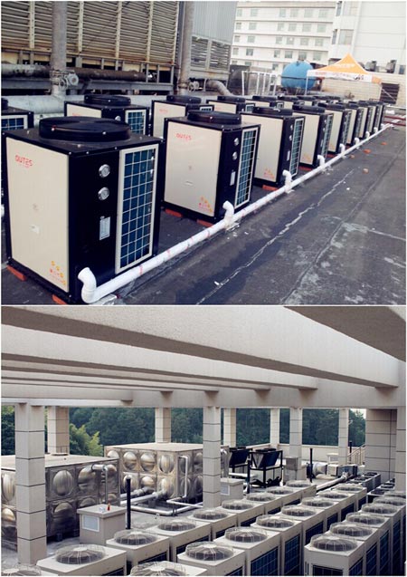 欧特斯航天空气能热水器进入高端城市用户家庭