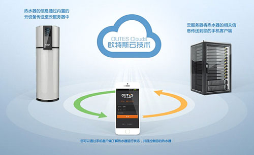 欧特斯空气能物联网云技术统筹家庭热水生活