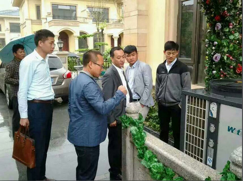 华天成山东空气能热泵采暖项目获业主点赞