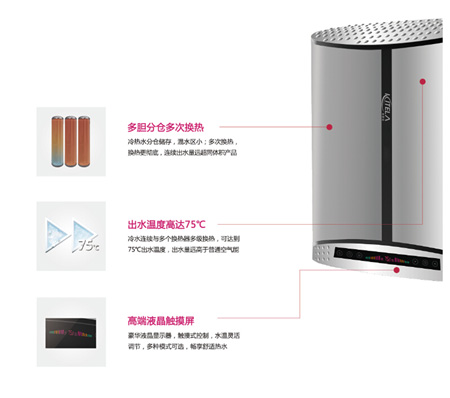 水温达75℃ 米特拉空气能超强热水续航能力