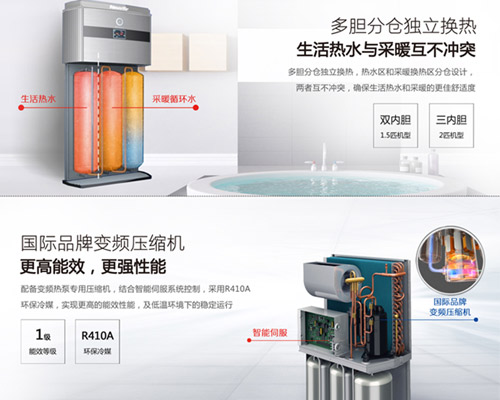 纽恩泰开辟空气能变频时代:冬季更速热更节能