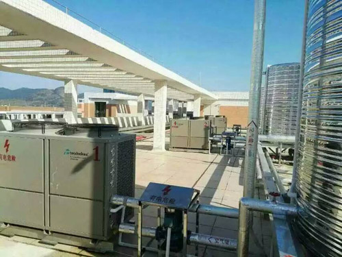 西奥多空气能口碑效应赢体校热水工程