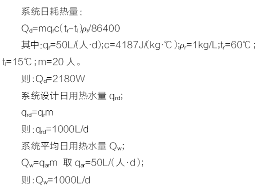 嵌入式太阳能热水系统设计案例