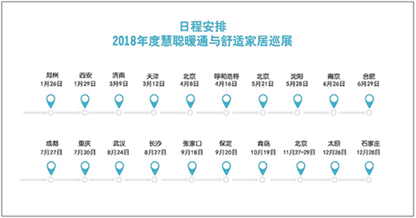 继续扬帆 2018暖通与舒适家居巡展西安站1月29日举行