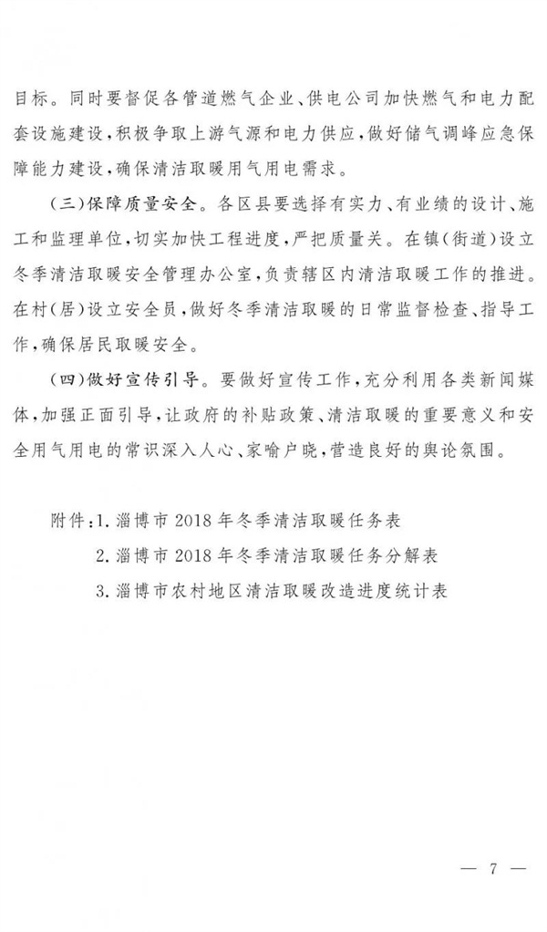 淄博2018清洁供暖方案发布涉16.7万户