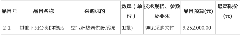 4120.2万！磴口县清洁取暖改造工程空气源热泵招标