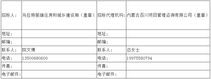 1.125亿！总改造户数6618户，乌拉特前旗冬季清洁取暖项目（一期）招标公告