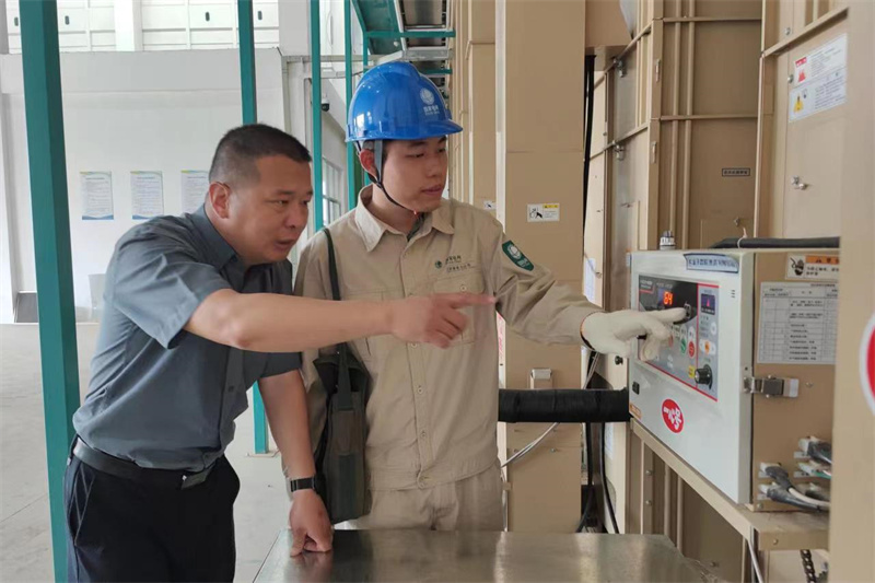 江苏首个地源热泵粮食电烘干项目正式启用