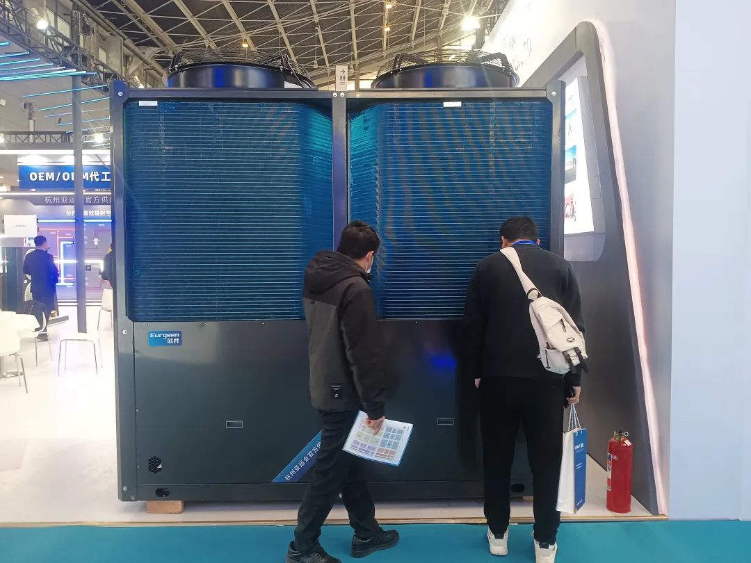 欧井空气能亮相第14届HPE中国热泵展，大放异彩，实力圈粉！