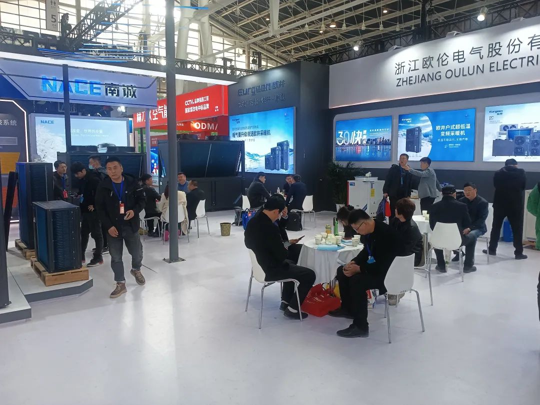 欧井空气能亮相第14届HPE中国热泵展，大放异彩，实力圈粉！